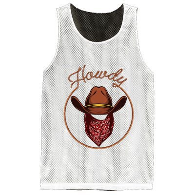 Cowboy Design For Rodeo Bull Rider Cowboy Mesh Reversible Basketball Jersey Tank