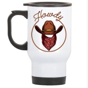 Cowboy Design For Rodeo Bull Rider Cowboy Stainless Steel Travel Mug