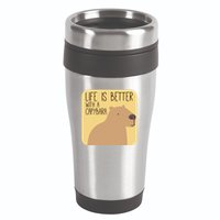 Capybara Design for Capibara Owner Cool Mammal  16oz Travel Tumbler