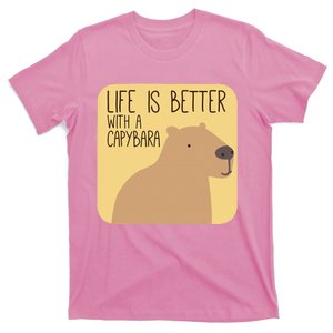 Capybara Design for Capibara Owner Cool Mammal  T-Shirt