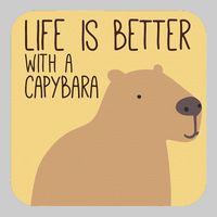 Capybara Design for Capibara Owner Cool Mammal  Tie-Dye T-Shirt