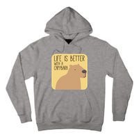 Capybara Design for Capibara Owner Cool Mammal  Tall Hoodie