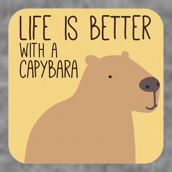 Capybara Design for Capibara Owner Cool Mammal  Tall Hoodie