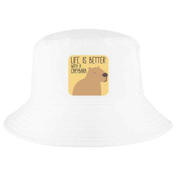 Capybara Design for Capibara Owner Cool Mammal  Cool Comfort Performance Bucket Hat