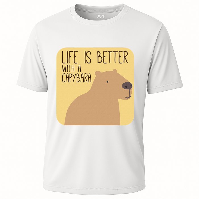 Capybara Design for Capibara Owner Cool Mammal  Performance Shirt