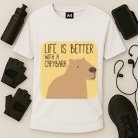Capybara Design for Capibara Owner Cool Mammal  Performance Shirt