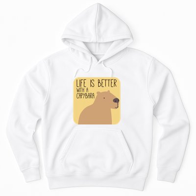 Capybara Design for Capibara Owner Cool Mammal  Hoodie