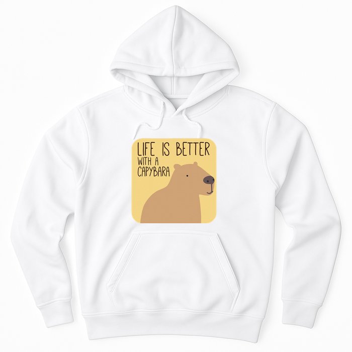 Capybara Design for Capibara Owner Cool Mammal  Hoodie