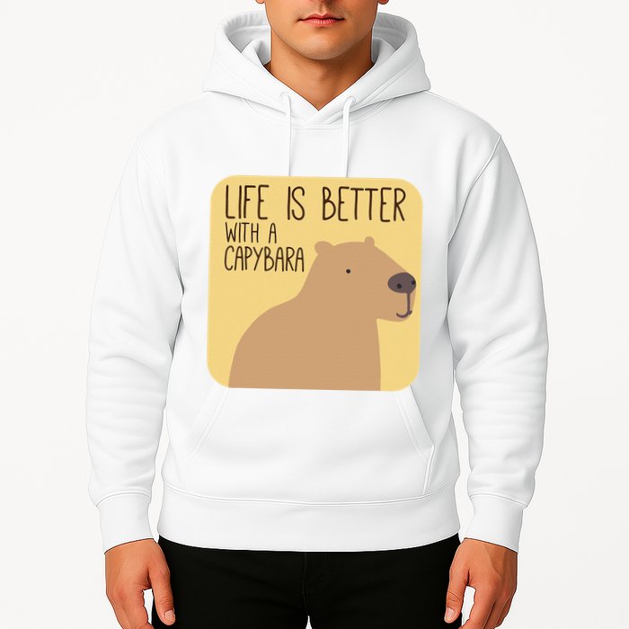 Capybara Design for Capibara Owner Cool Mammal  Hoodie