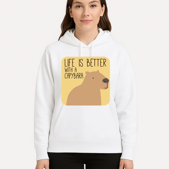 Capybara Design for Capibara Owner Cool Mammal  Hoodie