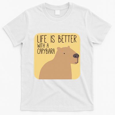 Capybara Design for Capibara Owner Cool Mammal  T-Shirt