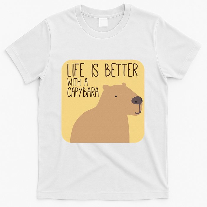 Capybara Design for Capibara Owner Cool Mammal  T-Shirt