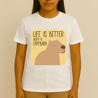 Capybara Design for Capibara Owner Cool Mammal  T-Shirt