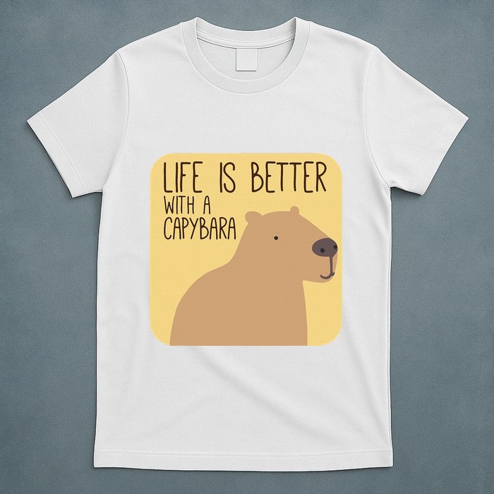 Capybara Design for Capibara Owner Cool Mammal  T-Shirt