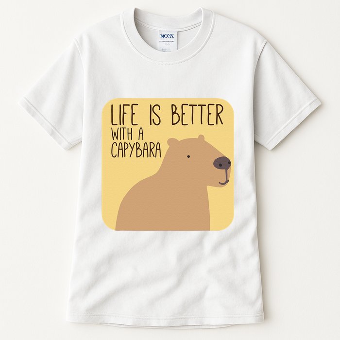 Capybara Design for Capibara Owner Cool Mammal  Tall T-Shirt