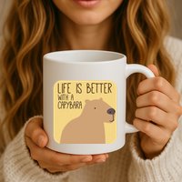 Capybara Design for Capibara Owner Cool Mammal  Mug