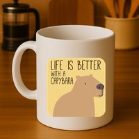 Capybara Design for Capibara Owner Cool Mammal  Mug