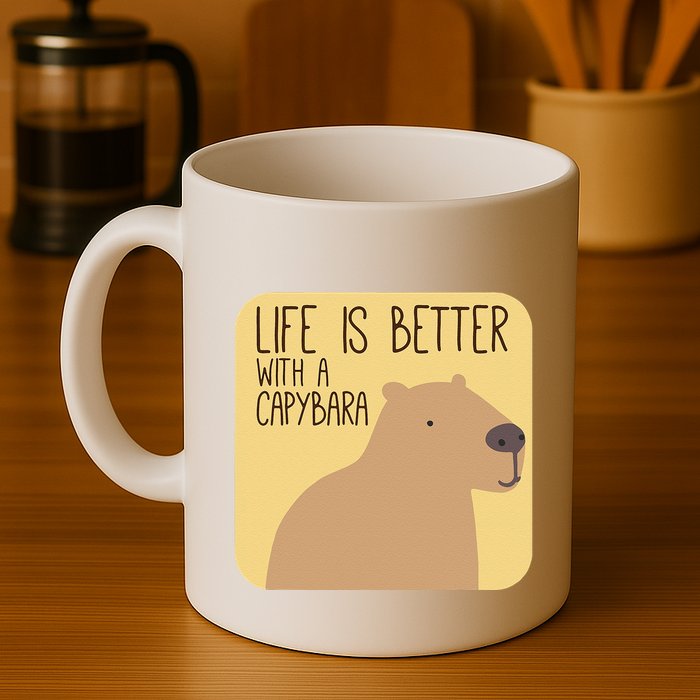Capybara Design for Capibara Owner Cool Mammal  Mug