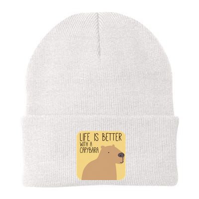 Capybara Design for Capibara Owner Cool Mammal  Beanie