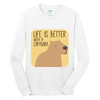 Capybara Design for Capibara Owner Cool Mammal  Tall Long Sleeve T-Shirt