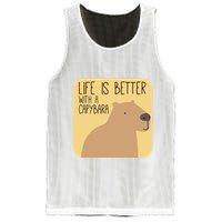 Capybara Design for Capibara Owner Cool Mammal  Mesh Reversible Basketball Jersey Tank