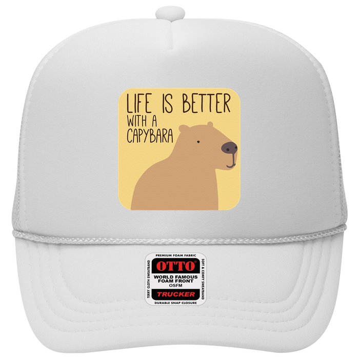 Capybara Design for Capibara Owner Cool Mammal  Trucker Hat