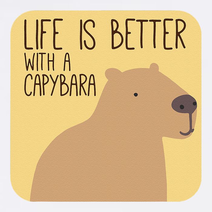 Capybara Design for Capibara Owner Cool Mammal  Visor