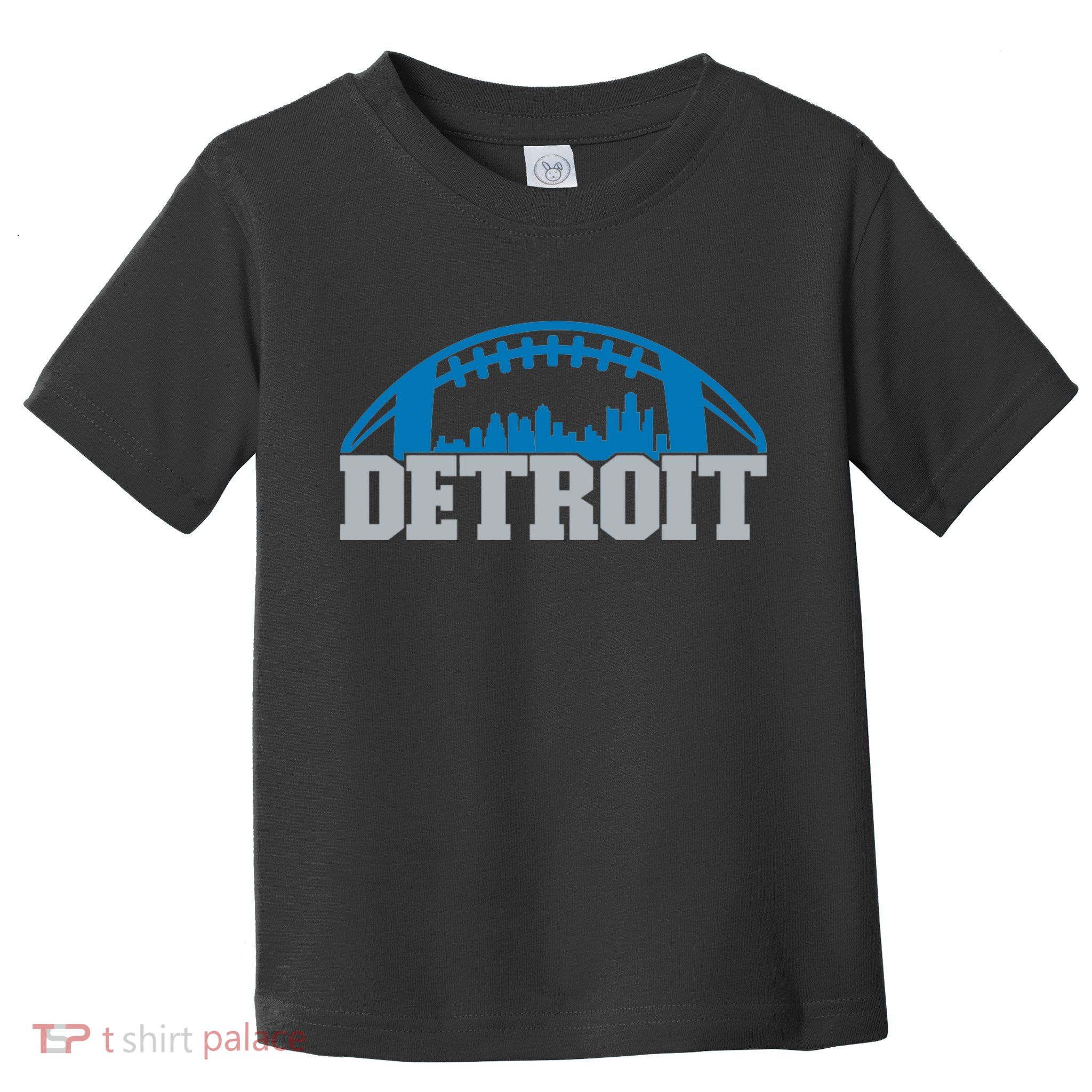 Cool Detroit Football With City Toddler T-Shirt