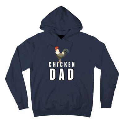 Chicken Dad Farmer Tall Hoodie