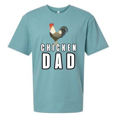 Chicken Dad Farmer Sueded Cloud Jersey T-Shirt