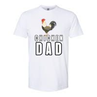 Chicken Dad Farmer Softstyle CVC T-Shirt