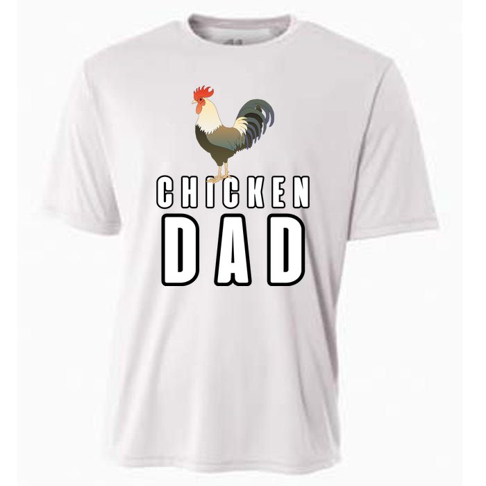 Chicken Dad Farmer Cooling Performance Crew T-Shirt