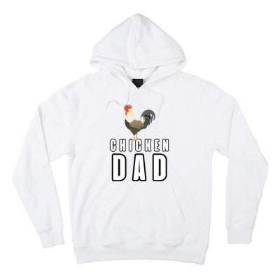 Chicken Dad Farmer Hoodie