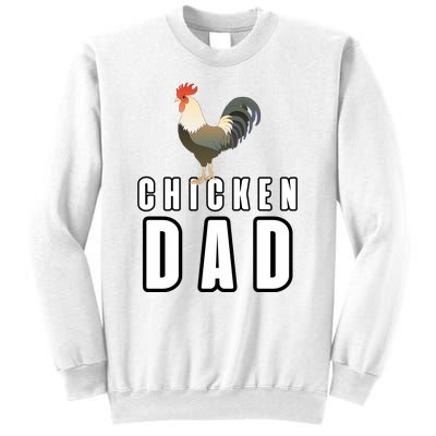 Chicken Dad Farmer Sweatshirt