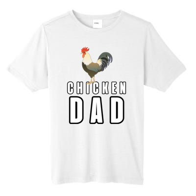 Chicken Dad Farmer Tall Fusion ChromaSoft Performance T-Shirt