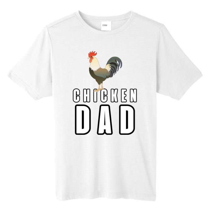 Chicken Dad Farmer Tall Fusion ChromaSoft Performance T-Shirt