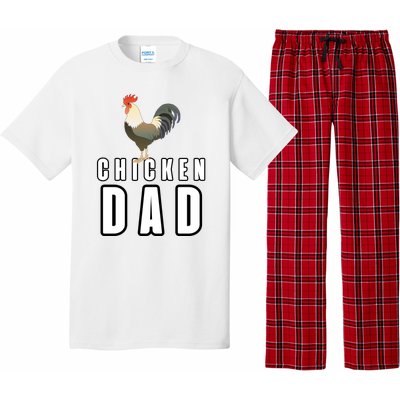 Chicken Dad Farmer Pajama Set