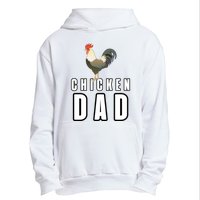 Chicken Dad Farmer Urban Pullover Hoodie