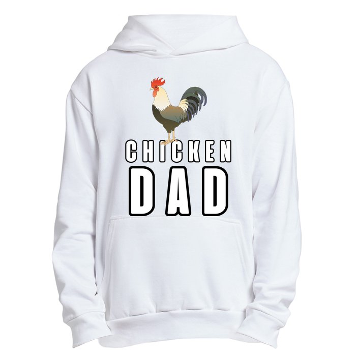 Chicken Dad Farmer Urban Pullover Hoodie