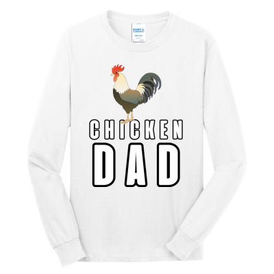 Chicken Dad Farmer Tall Long Sleeve T-Shirt