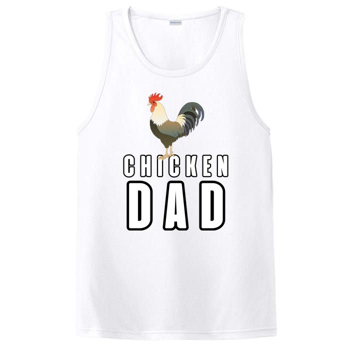 Chicken Dad Farmer PosiCharge Competitor Tank