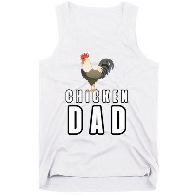 Chicken Dad Farmer Tank Top