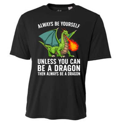 Cool Dragon For Boy Mythical Dragon Lovers Cooling Performance Crew T-Shirt