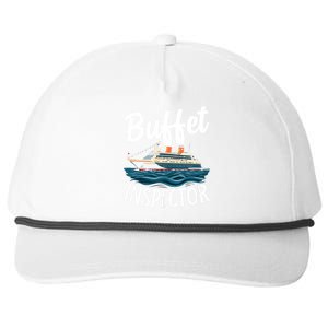 Cruise Design For Buffet Inspector Funny Cruise Snapback Five-Panel Rope Hat