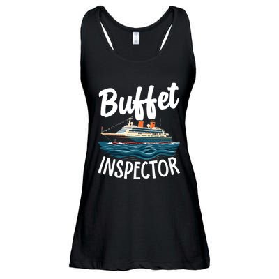 Cruise Design For Buffet Inspector Funny Cruise Ladies Essential Flowy Tank