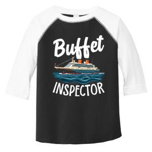 Cruise Design For Buffet Inspector Funny Cruise Toddler Fine Jersey T-Shirt