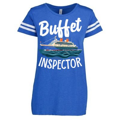 Cruise Design For Buffet Inspector Funny Cruise Enza Ladies Jersey Football T-Shirt