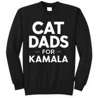 Cat Dads For Kamala President Harris Democrat Vote Blue 2024 Sweatshirt