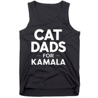 Cat Dads For Kamala President Harris Democrat Vote Blue 2024 Tank Top