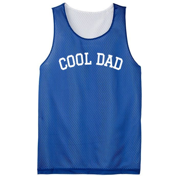 Cool Dad Fathers Funny Cool Gift Mesh Reversible Basketball Jersey Tank